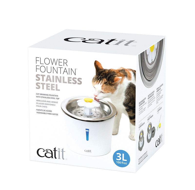 Catit Blumentrinkbrunnen Edelstahl zu TOP-Preisen