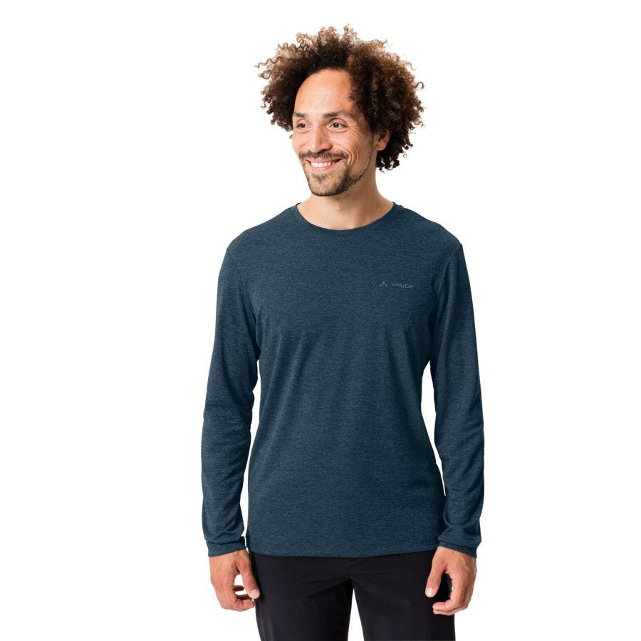 Essential Langarm T-Shirt Herren