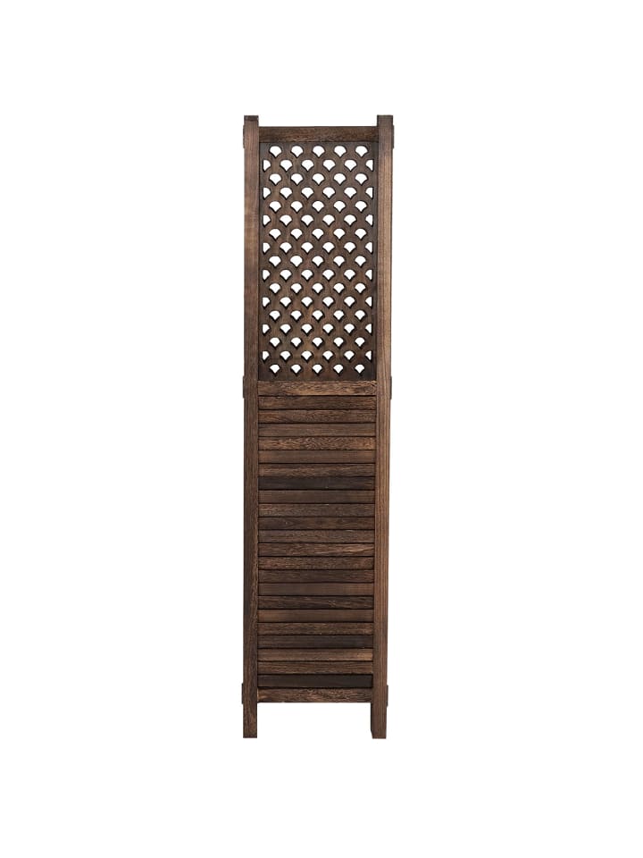MCW Paravent A84 mit Ornamente, Braun günstig kaufen onesize