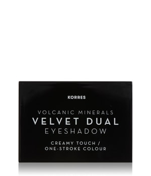 KORRES Volcanic Minerals Velvet Dual Eyeshadow Palette Lidschatten Palette-3 g