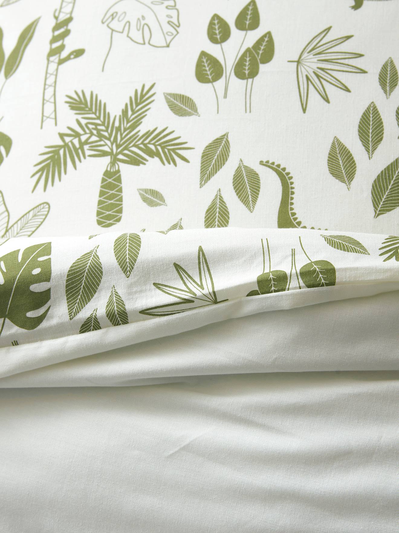 Parure housse de couette + taie d'oreiller enfant TREK Oeko-Tex® multicolore