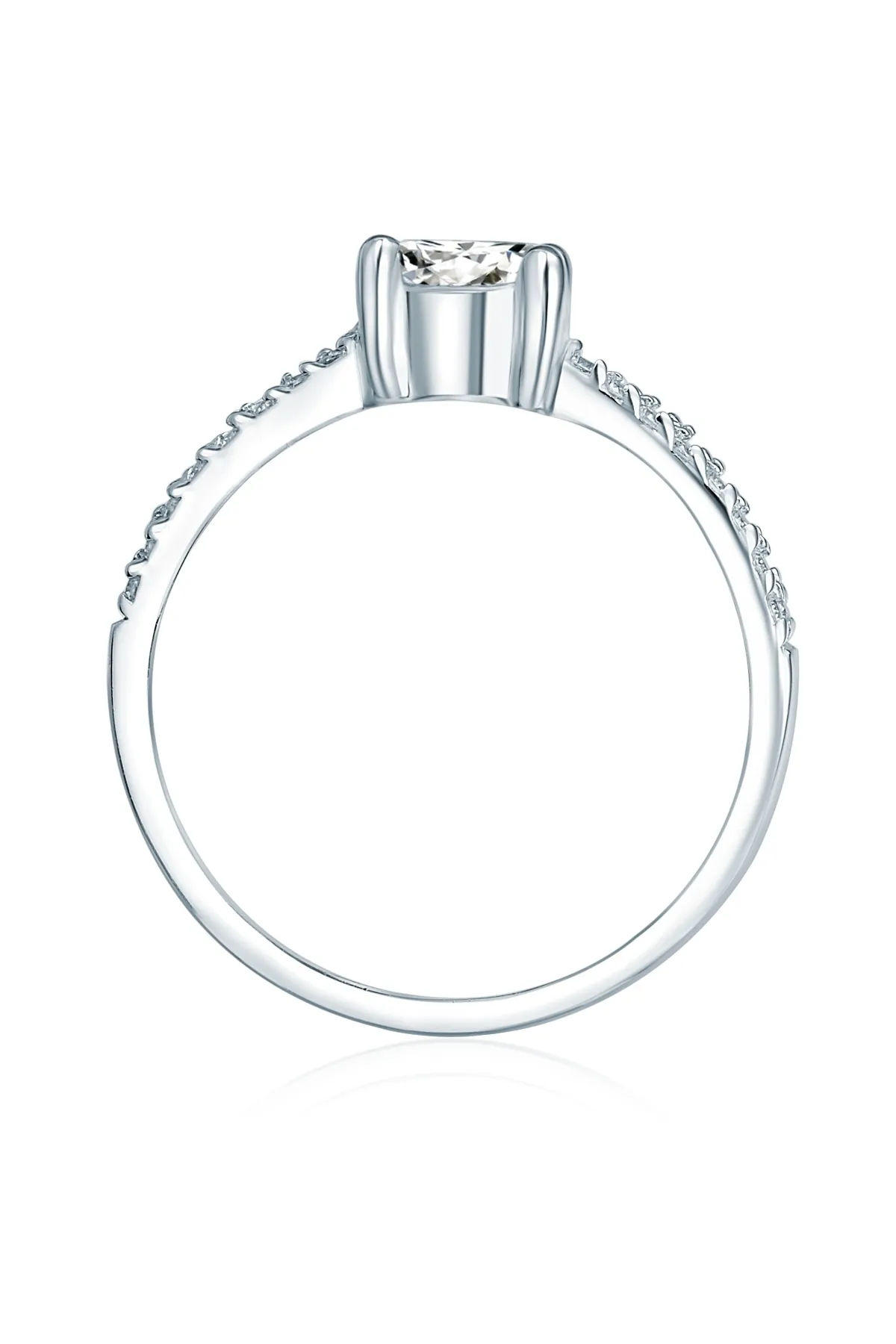 Trilani  Silberring Ring Sterling Silber Zirkonia weiß