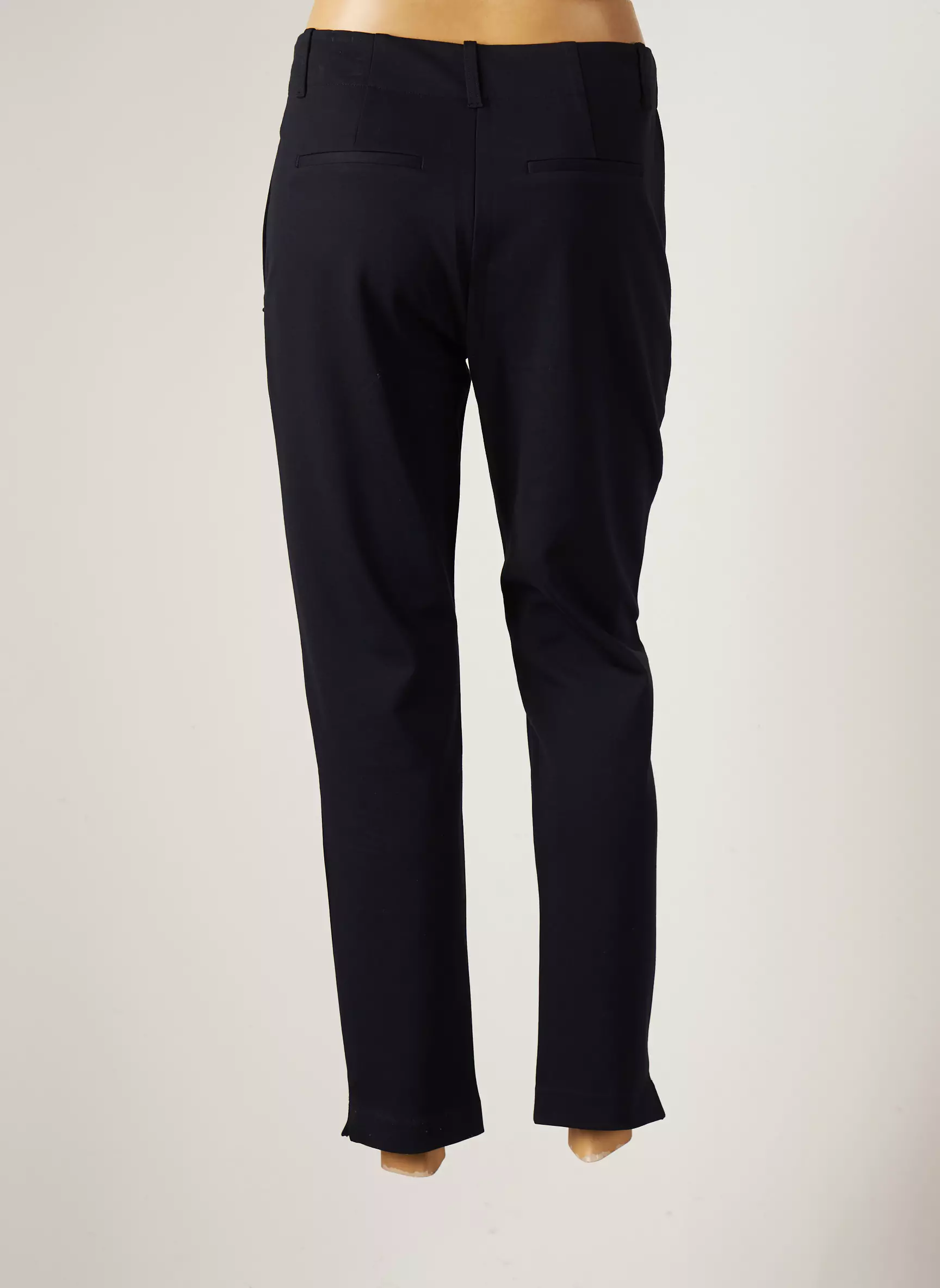 Scotch Soda Pantalons Droits Femme couleur bleu