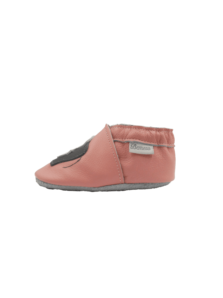 Yalion Leder-Krabbelschuhe 