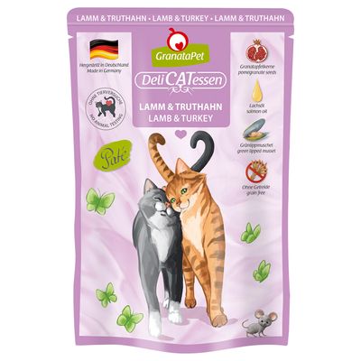GranataPet DeliCatessen Pouch Probierpaket 6 x 85 g