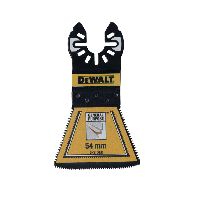 DeWalt-lisävarusteet DT20773-QZ Monitoimityökalun sahanterä BiM 3-sivuinen leikkaus 54 mm 1 kpl
