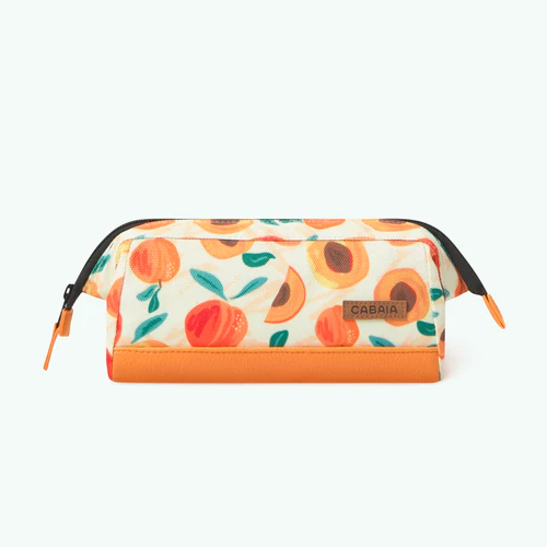 Orange school pencil case Rue Garret