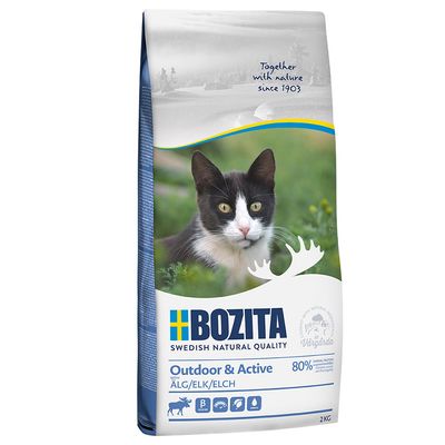 2 kg Trockenfutter + 6 x 190 g Nassfutter Bozita Feline Mischpaket