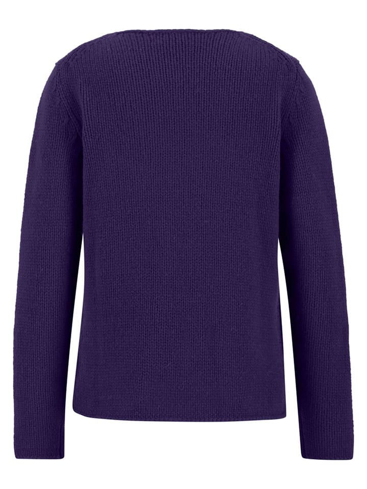 FYNCH-HATTON Wollpullover in Pflaume günstig kaufen
