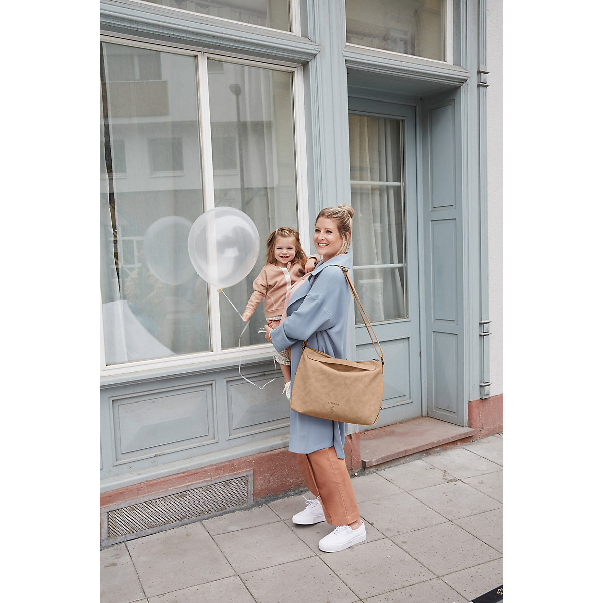 Wickeltasche Zender Shoulder Bag vegan camel