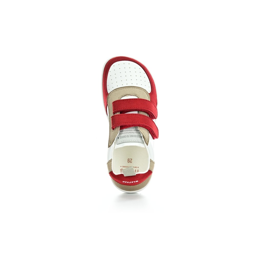 Muris Petra Junior Fire Red Barfußsneakers