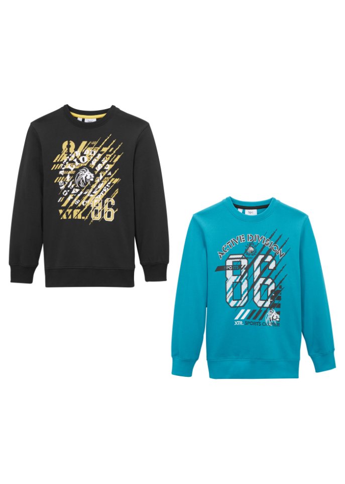 Jungen Sweatshirt (2er-Pack)