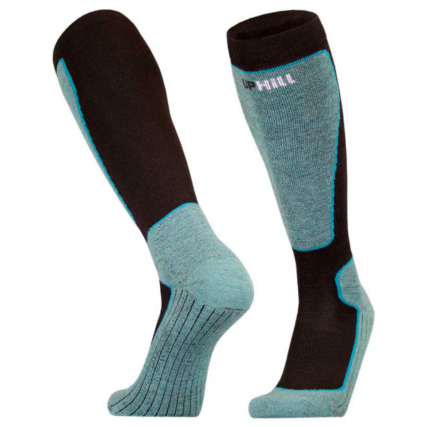UphillSport - Valta Alpine Ski 4-Layer Shin Cushioned M5 Merino - Skisocken