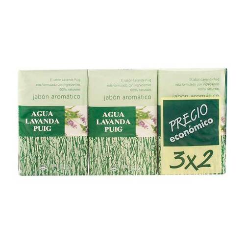 Sapun Antonio Puig Agua Lavanda 3 x 125 grame