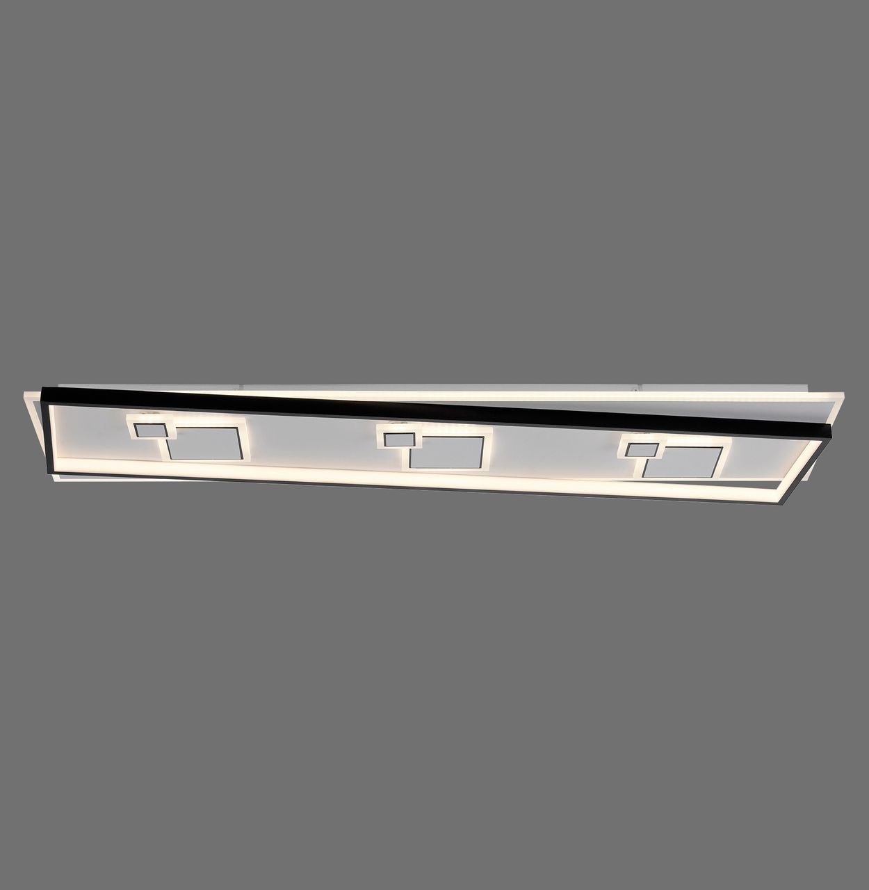 Paul Neuhaus LED Deckenleuchte MAILAK, 1x LED-Board/24Watt   1x LED-Board/12Watt, Weiss