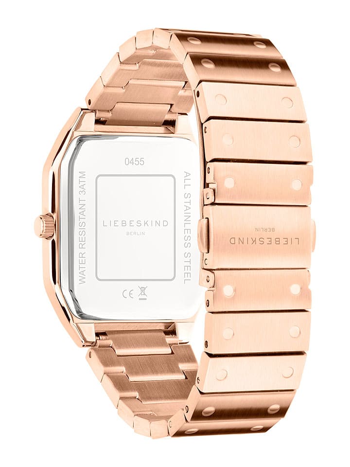 Liebeskind Quarzuhr in Roségold/ Weiß günstig kaufen onesize