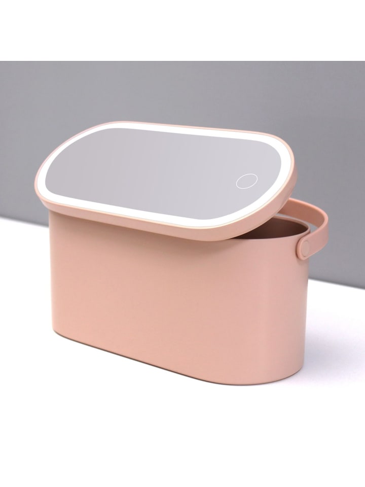 Ailoria MAGNIFIQUE Beautycase mit dimmbarem LED-Spiegel (USB) in rosa günstig kaufen onesize