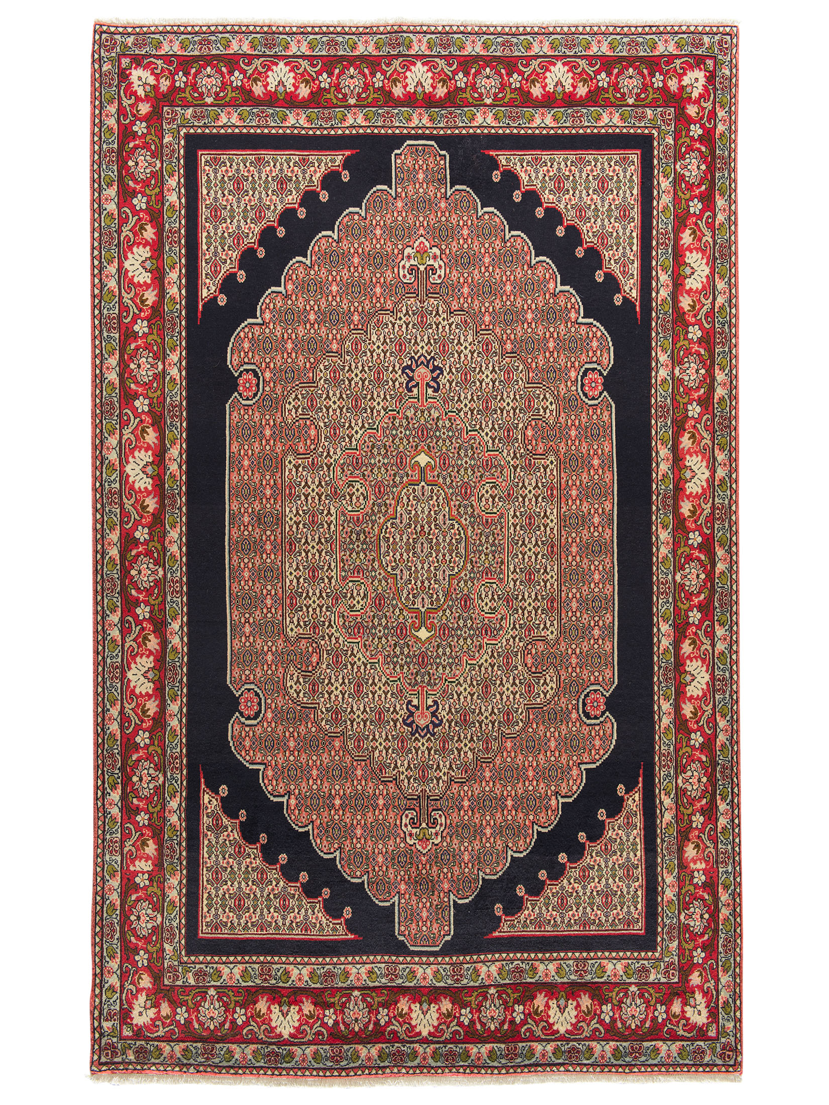 Senneh ca. 165 x 268 cm, Unikat / Einzelstück