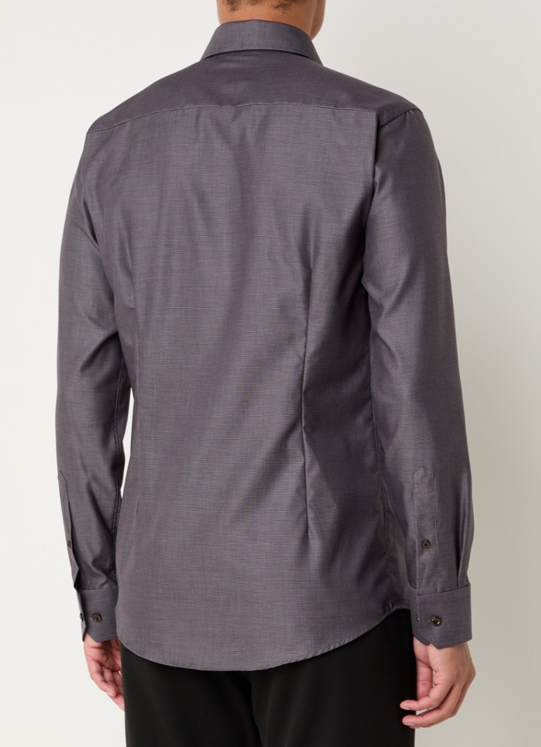 Košile Eton Slim fit s mikrovzorem