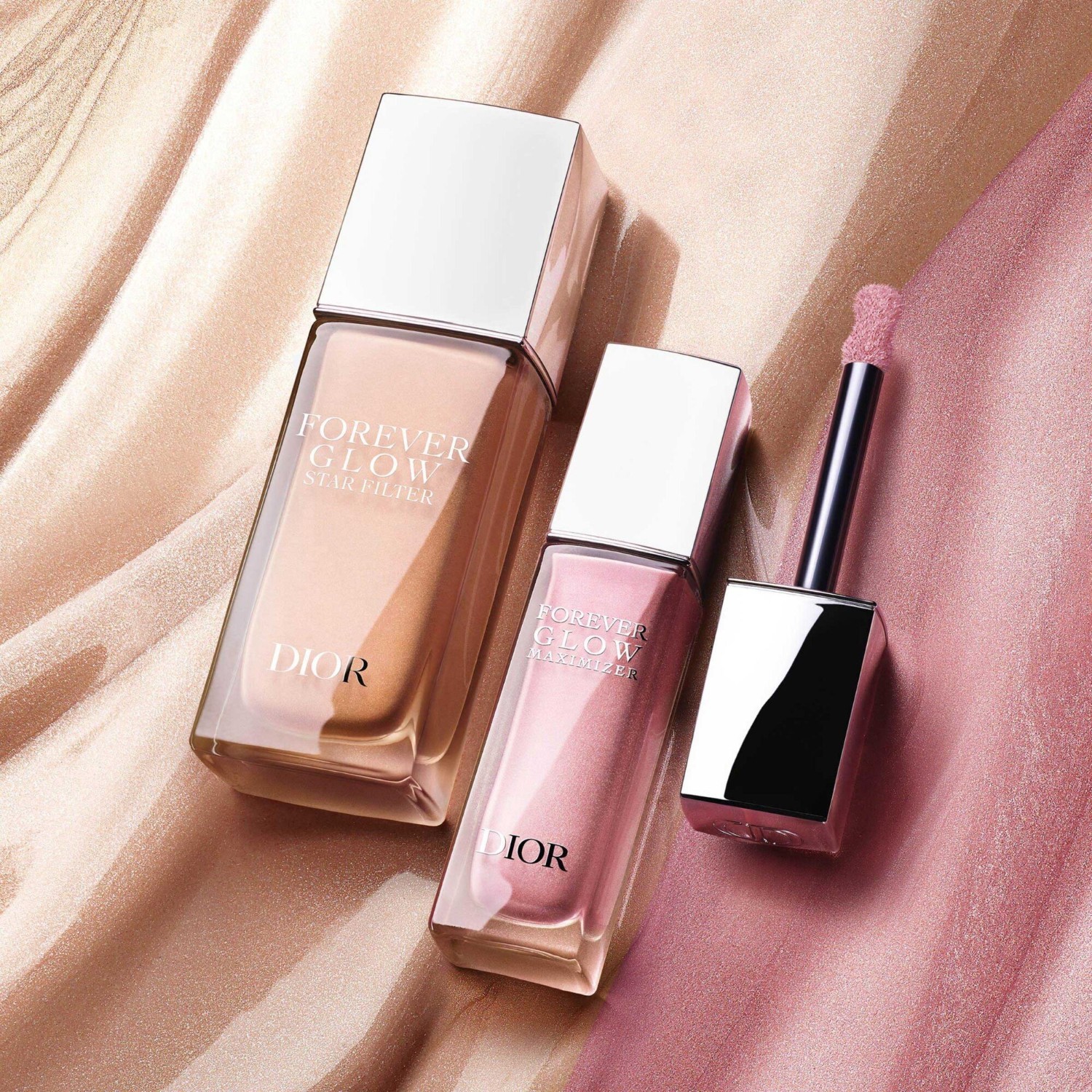 DIOR Glow Star Filter - sejas toni uzlabojošs fluīds - daudzfunkcionāls izgaismotājs