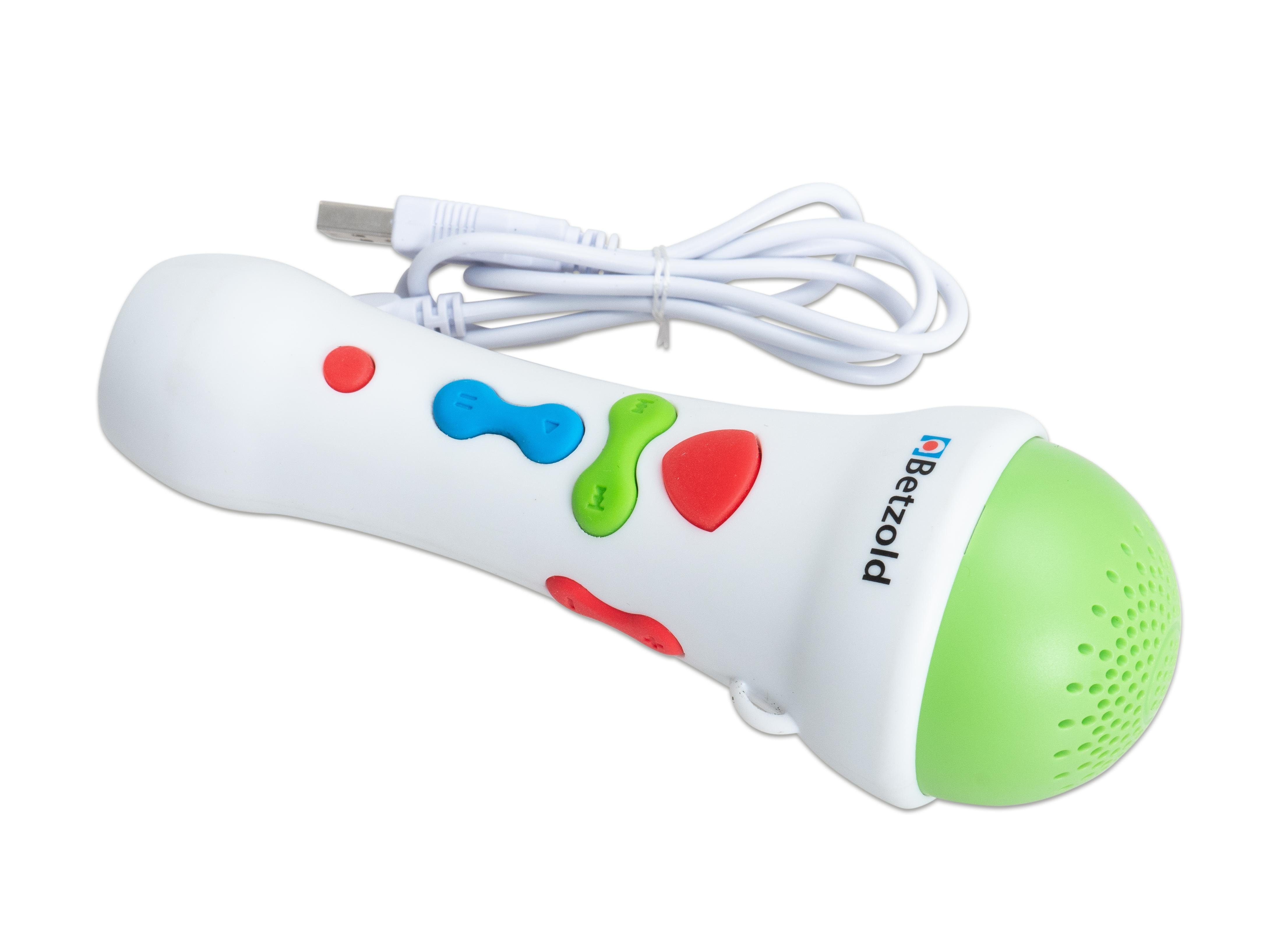 Betzold Mikrofon Kindermikrofon mit Aufnahmefunktion