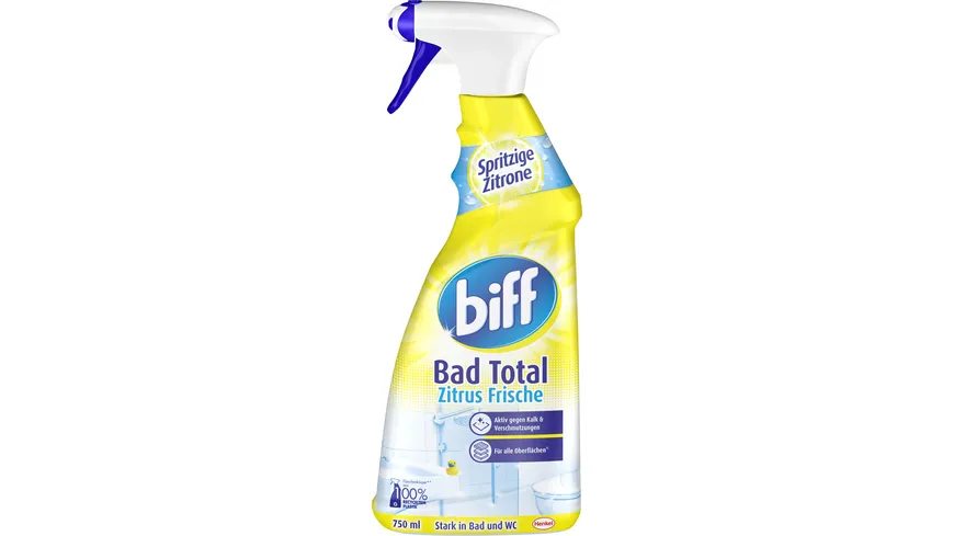 biff Badreiniger Bad Total Zitrone 750 ml