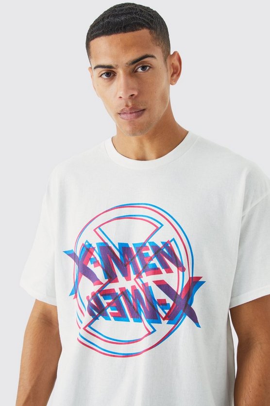 Oversize T-Shirt mit lizenziertem X Men Print