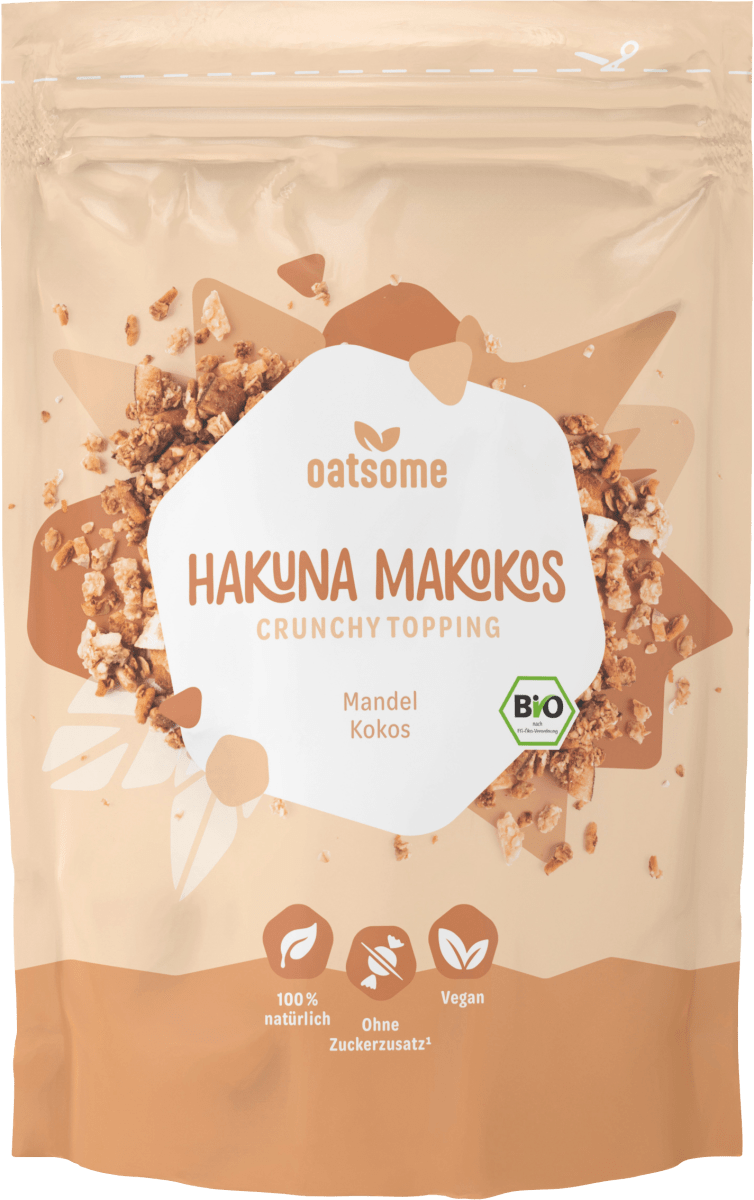 Crunchy Topping Hakuna Makokos, Mandel & Kokos, 220 g