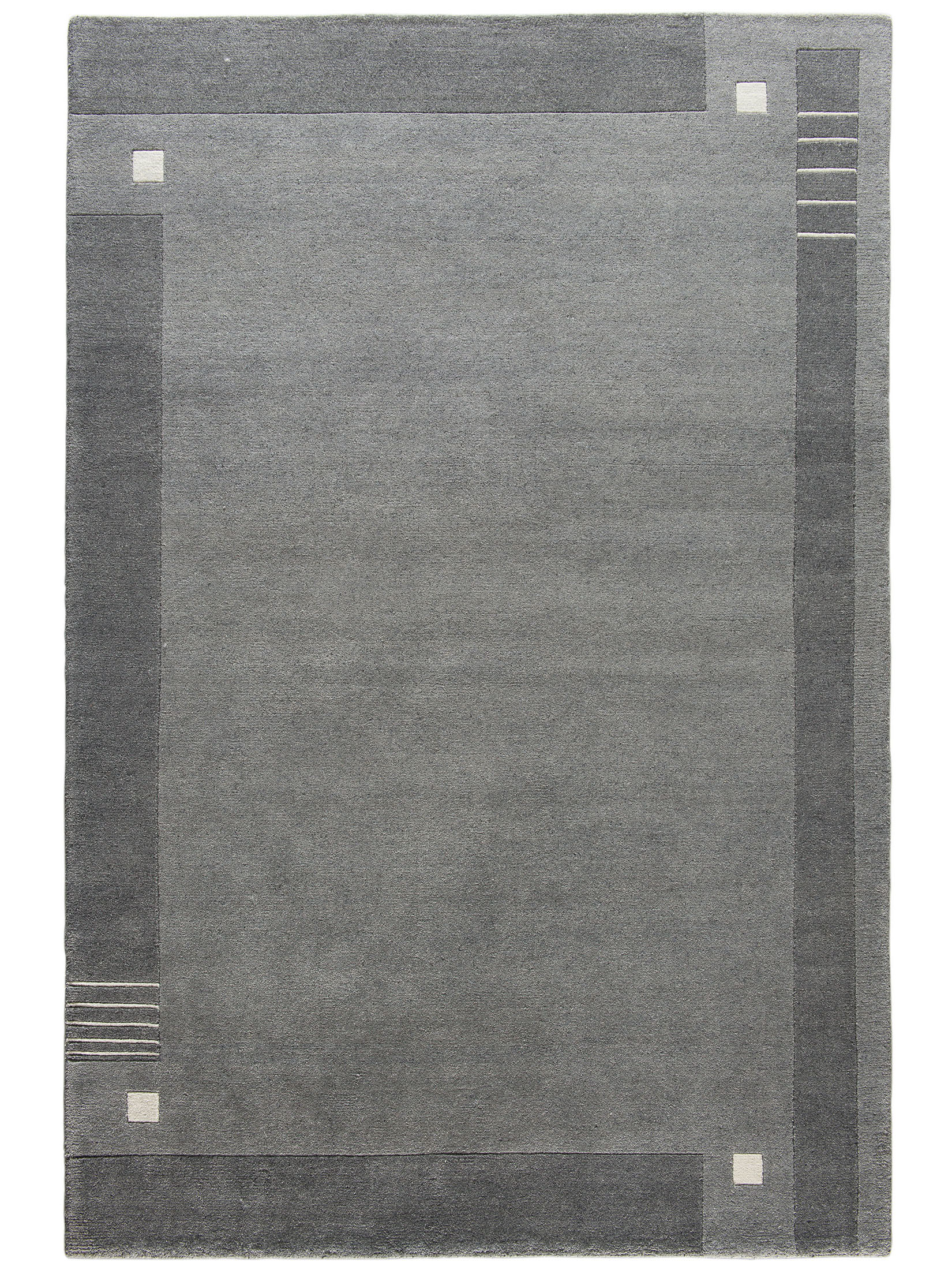 Pratappur Nepal-Teppich, Dark Grey