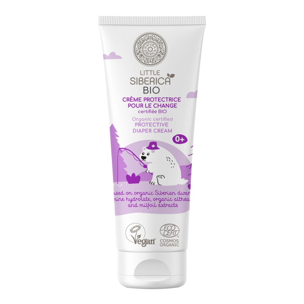 Natura Sibérica Crème Protectrice pour le change certifiée Bio Crème protectrice