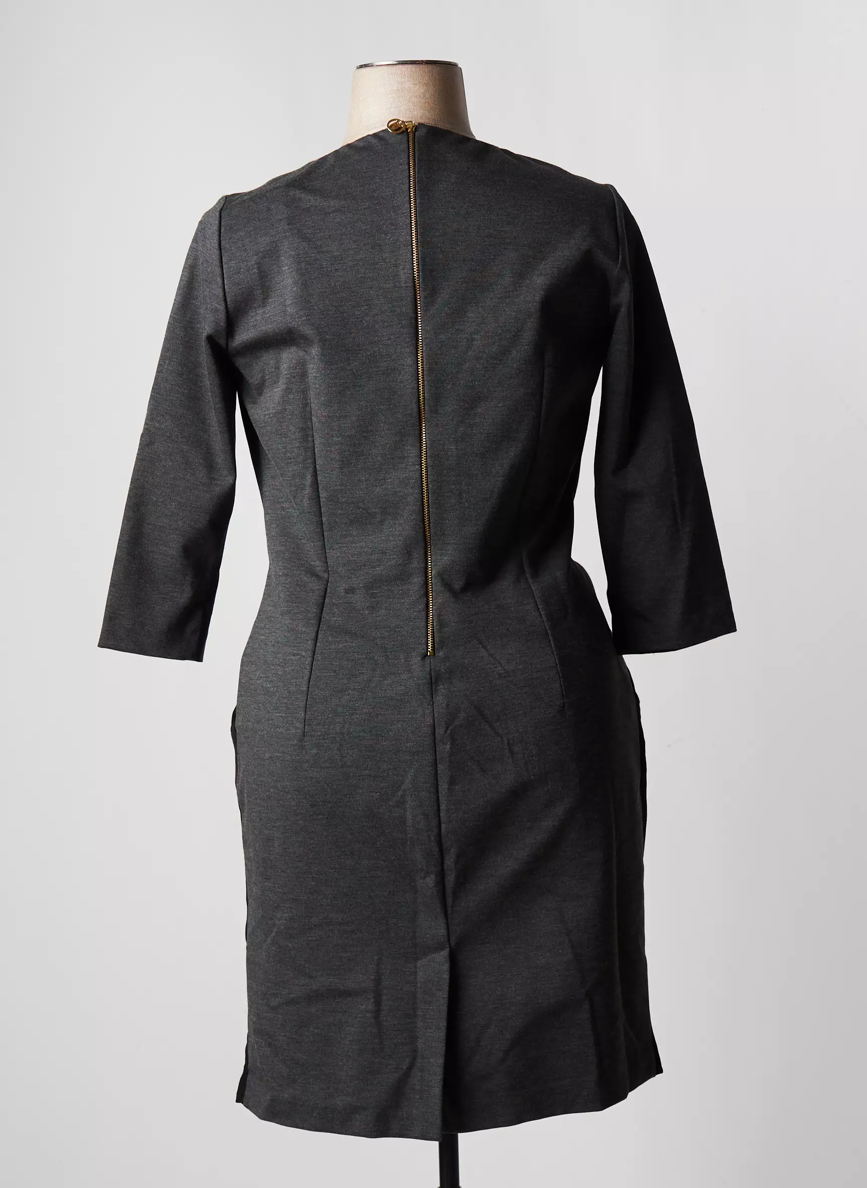 Trussardi Jeans Robes Mi Longues Femme couleur gris