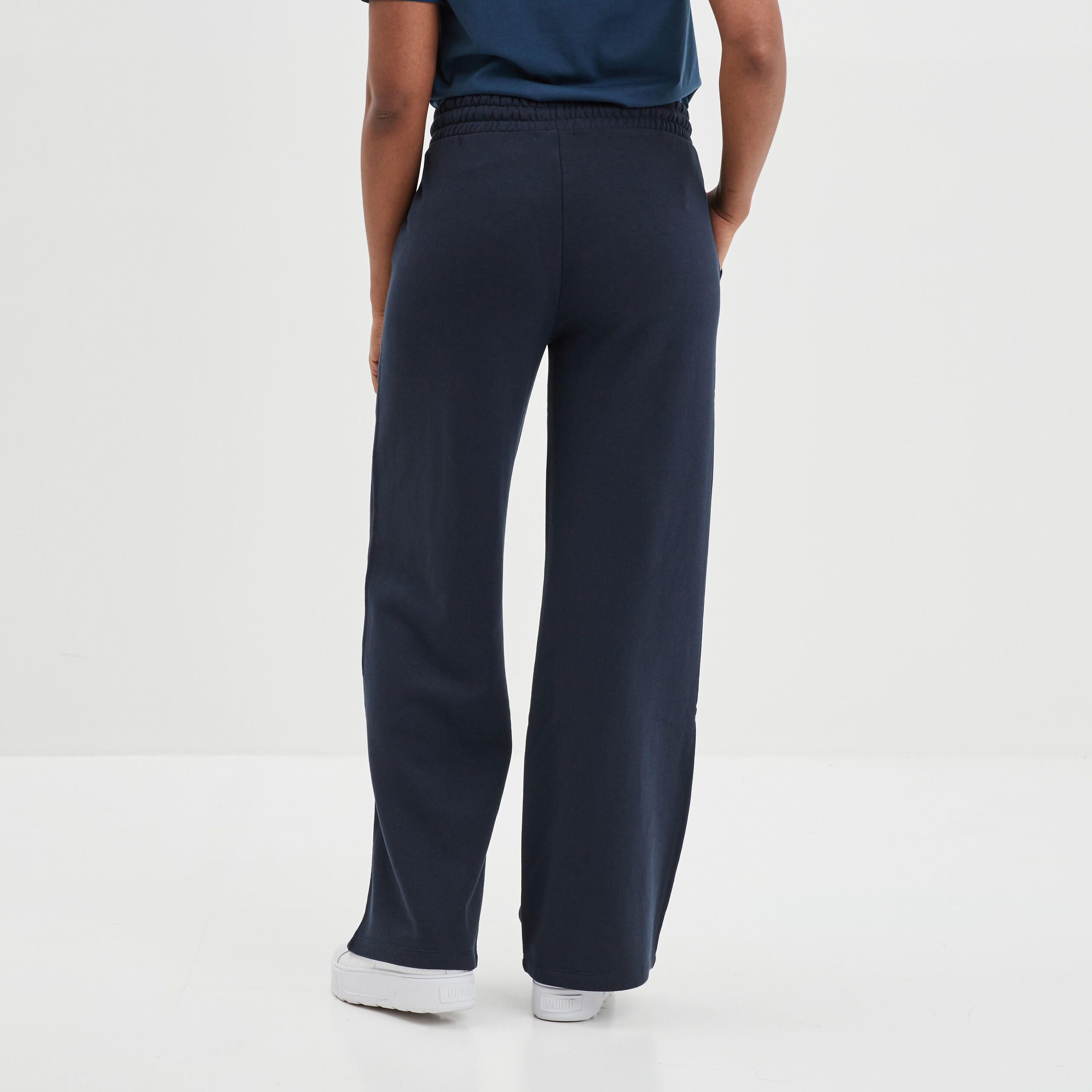 Pantalon de jogging large Creeks bleu marine femme | La Halle