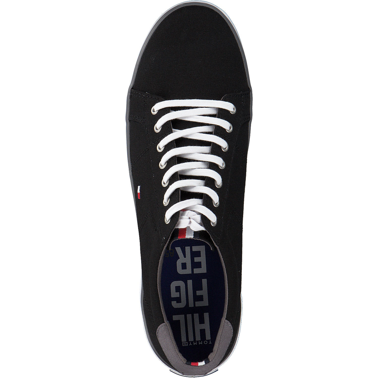 Tommy Hilfiger FM0FM00596, Sneakers Low, Herren, Schwarz (Black/Grey/Red)