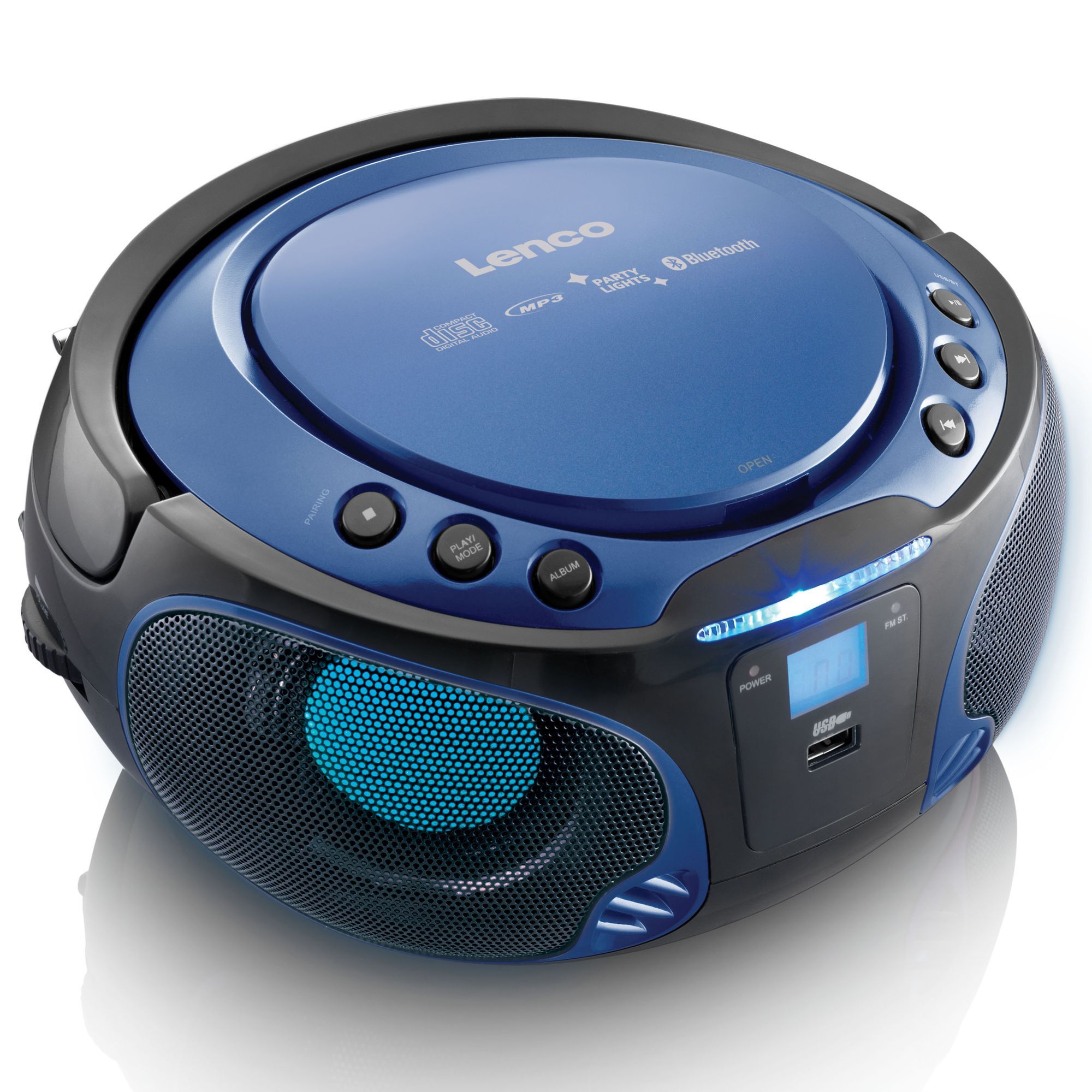 Lenco SCD-550 Tragbares FM-Radio