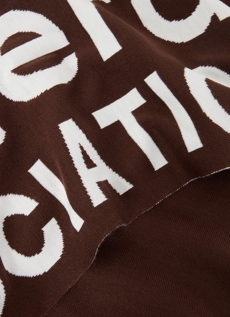 Novo udruženje surfera u Amsterdamu Fino pleteni šal s logom 205 x 35 cm