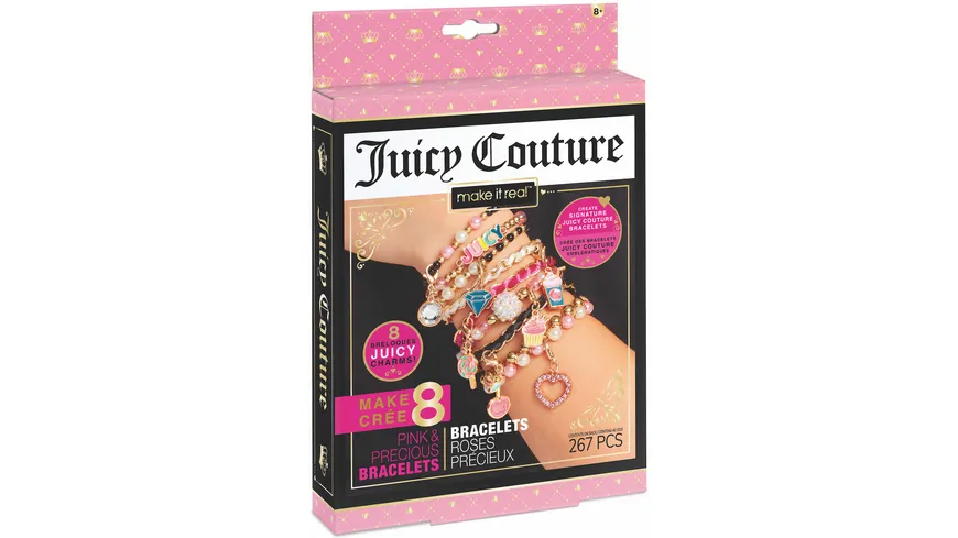 JUICY COUTURE SCHMUCKSET PINK & PRÄCHTIG