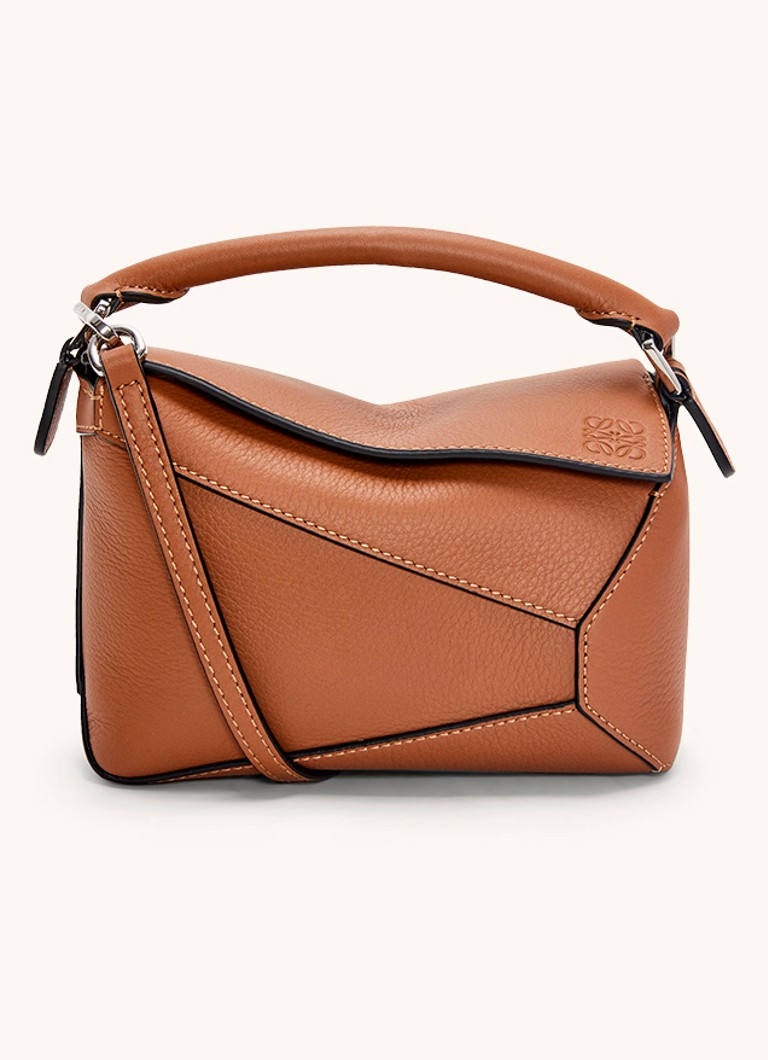 Geantă mini LOEWE Puzzle Edge din piele de vițel