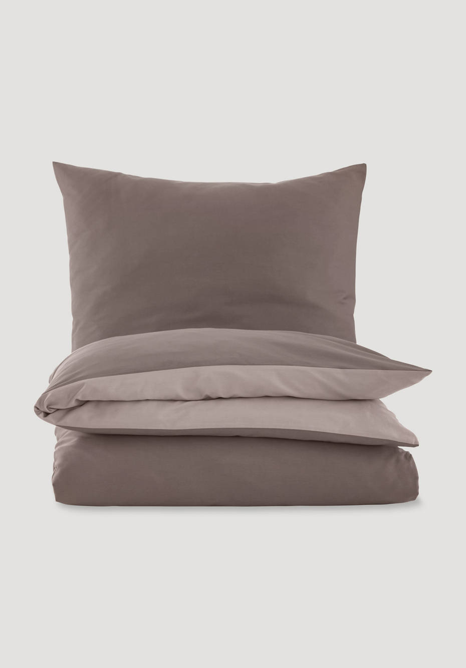 Satin Wendebettwäsche-Set aus reiner Bio-Baumwolle