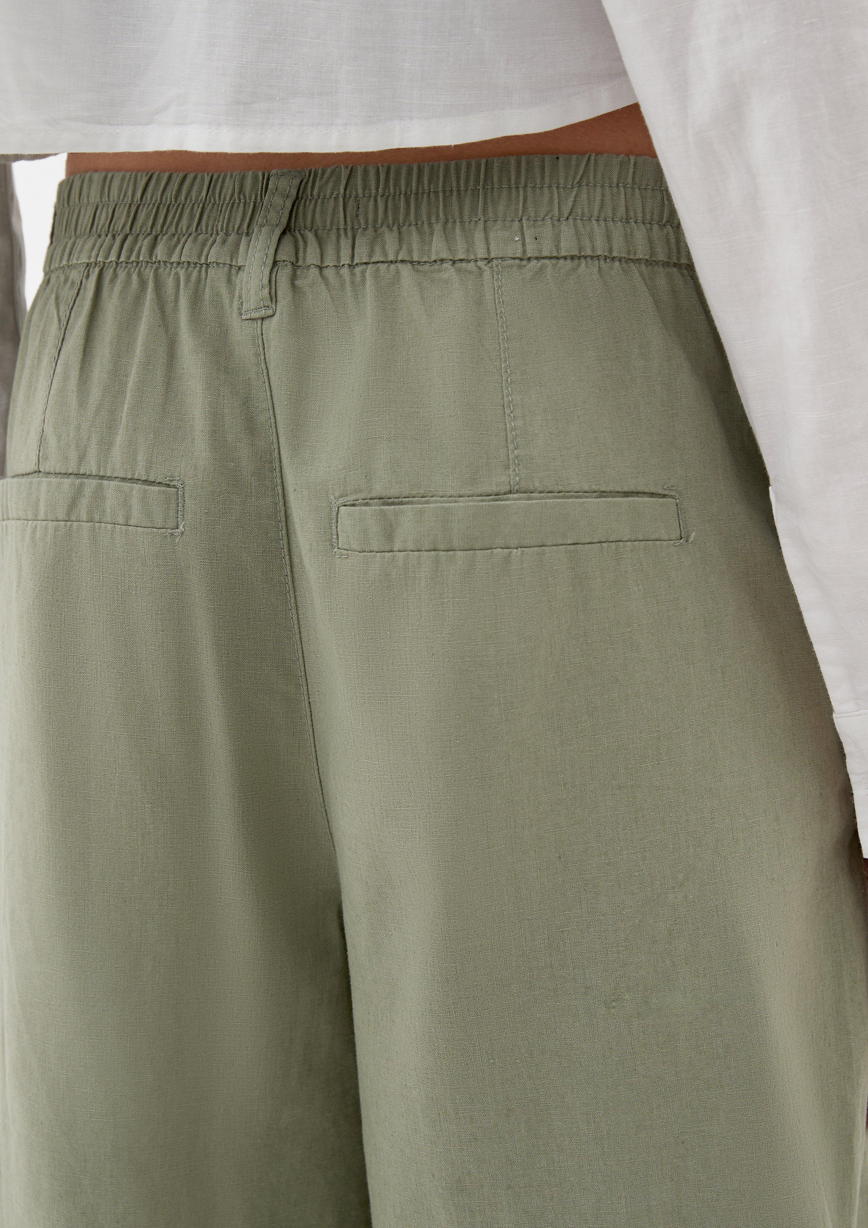 Regular: Culotte aus Leinenmix  2127625-7807