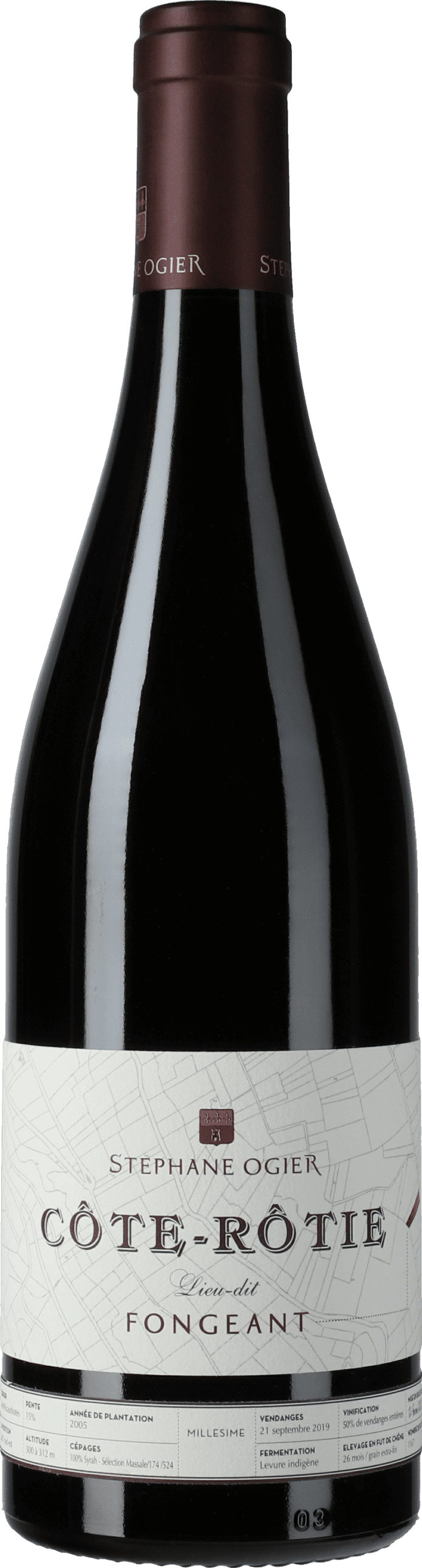Domaine Stephane Ogier: Cote Rotie Lieu-Dit Fongeant 2019