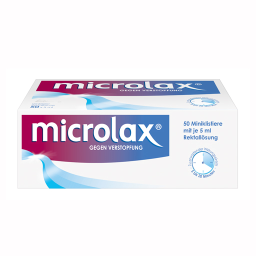MICROLAX Rektallösung Klistiere  50X5 ml  Klistiere