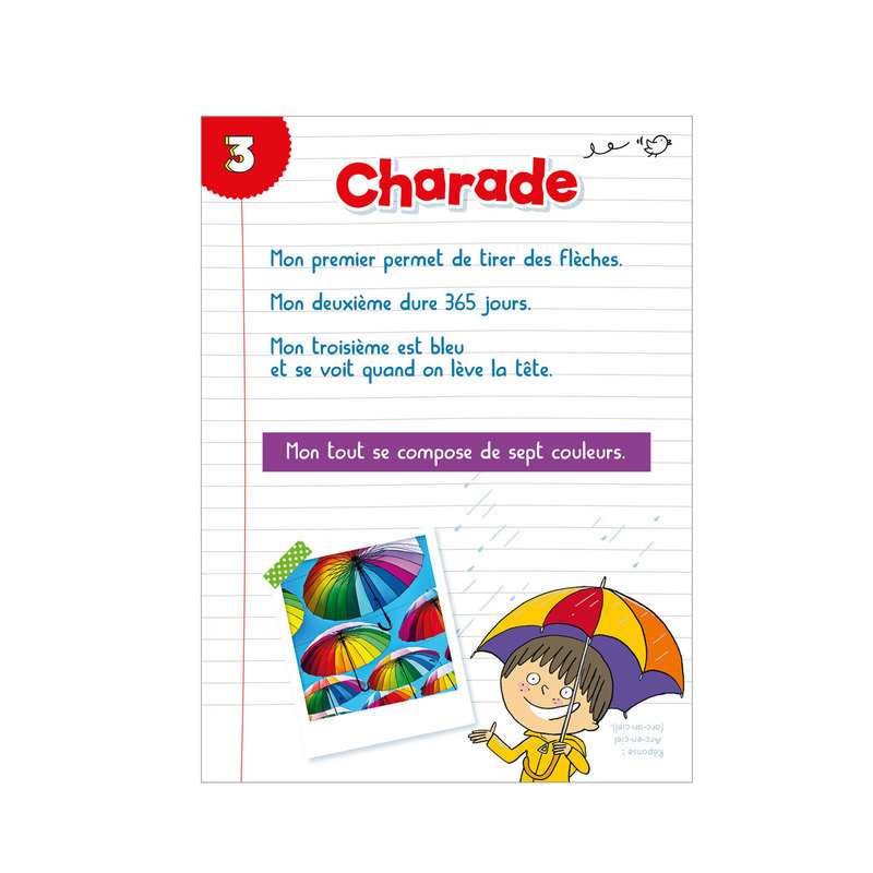Livre 100 blagues, charades et devinettes - Hachette Education