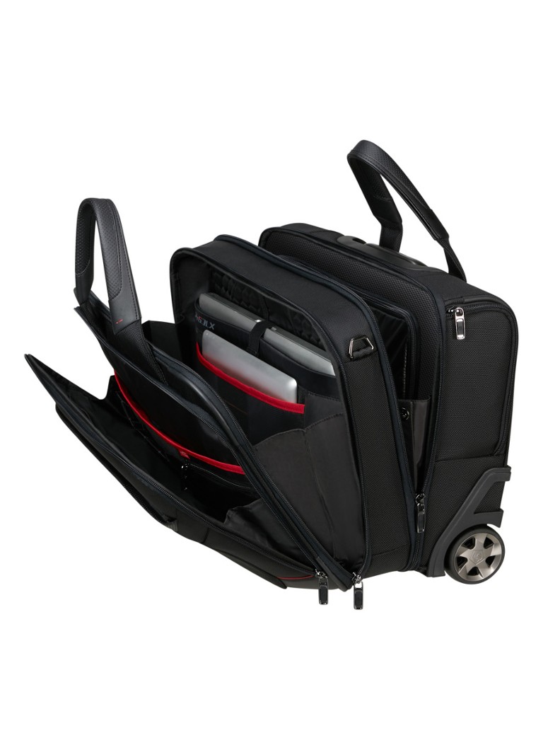 Samsonite Pro-DLX 6 ratiņu biznesa soma ar 15,6 collu klēpjdatora nodalījumu