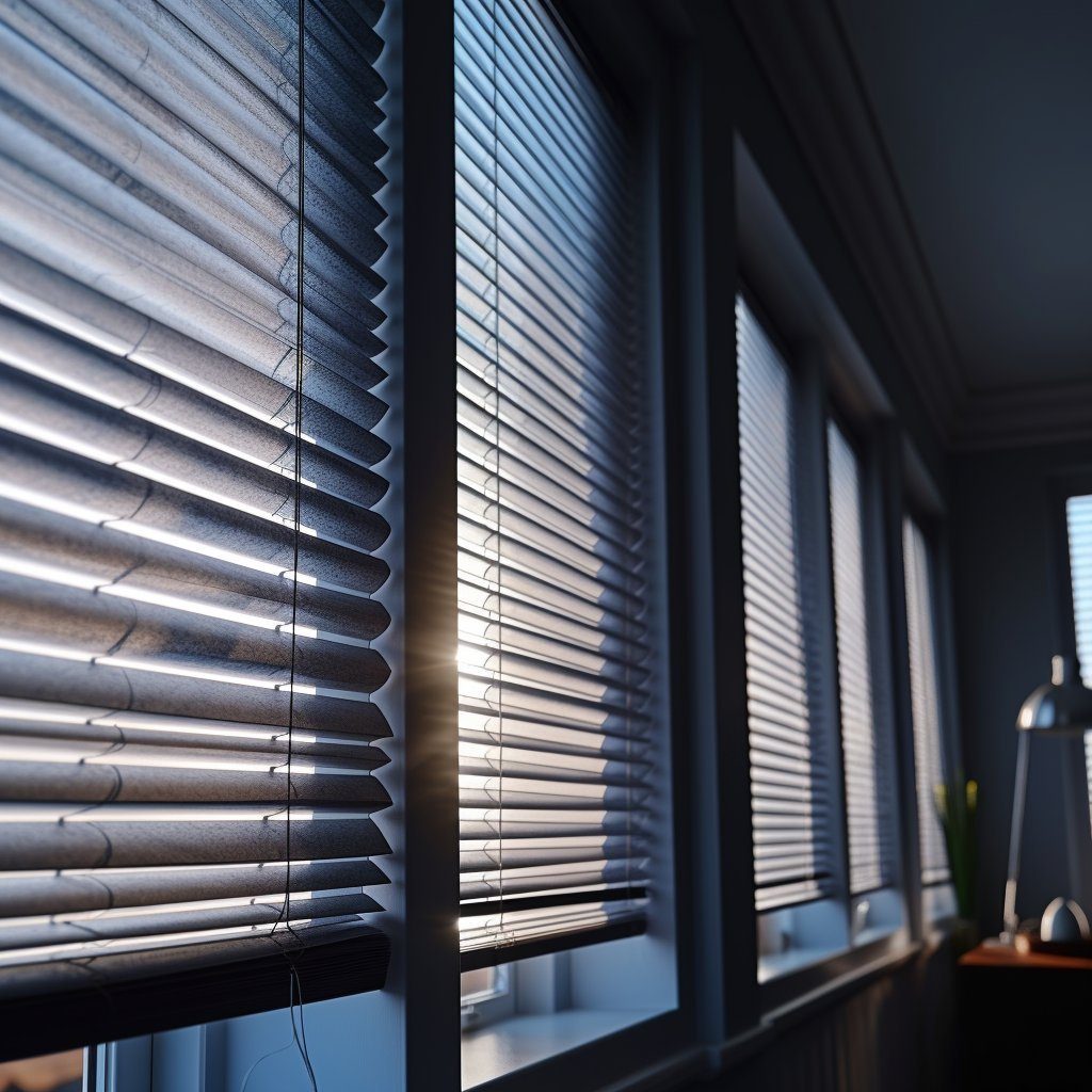 Plissee Klemmfix Rollo lichtdurchlässig und ohne Bohren - für Türen, Fenster, DEEP POWER, freihängend, Klemmfix
