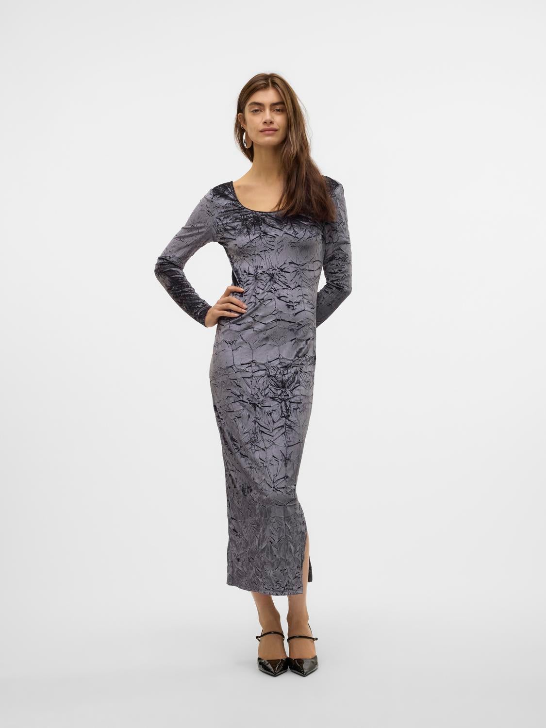 VMMOLLY Langes Kleid