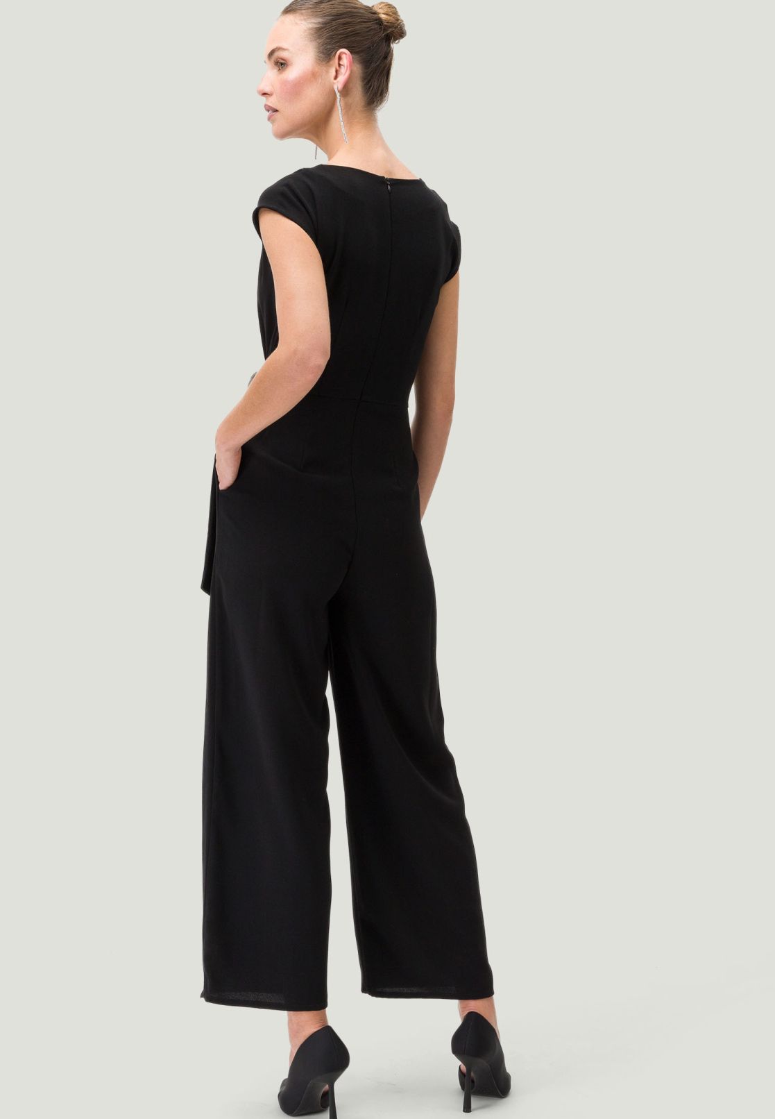 Jumpsuit mit Wickeloptik