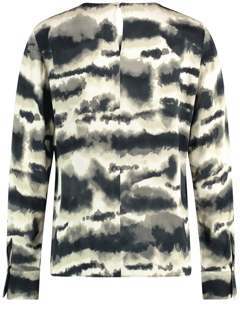 Blusenshirt mit Allover-Print