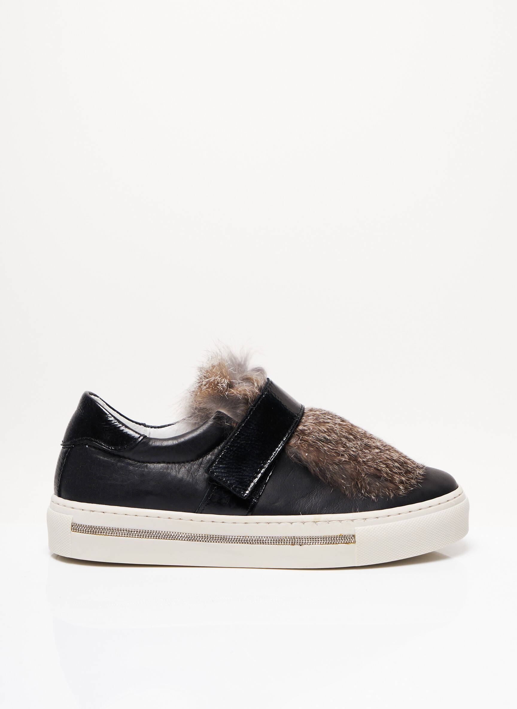 Alpe Baskets Femme couleur noir