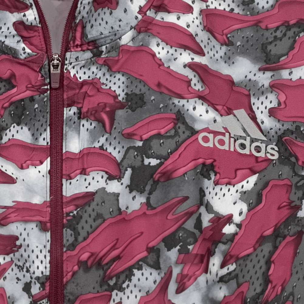 adidas Fast All Over Print Primeblue 1/2-Zip Damen Laufjacke GU3829