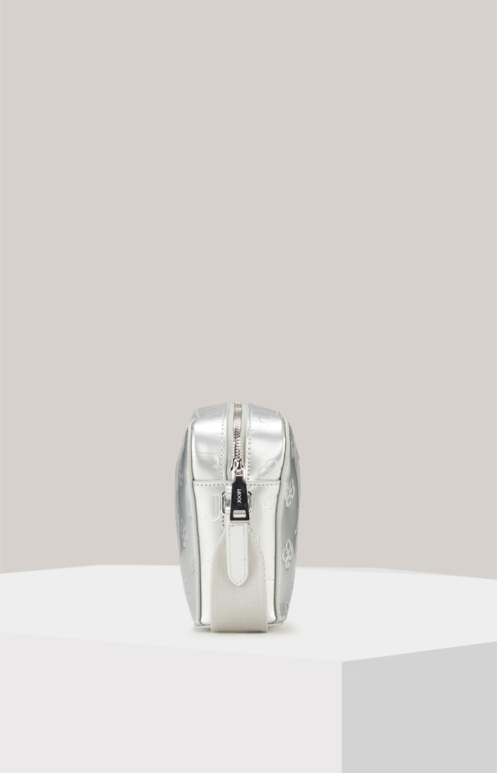 Schultertasche Decoro Lucente Cloe in Silber